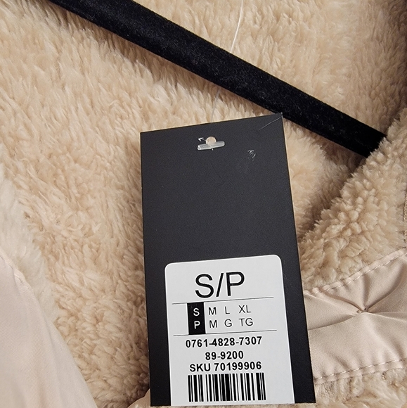 Streetwear Society Brown Plush Oversized Soft Teddy Jacket with Pockets & Button - Picture 8 of 8